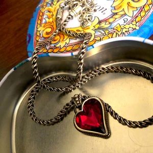 Brighton Red Heart Necklace